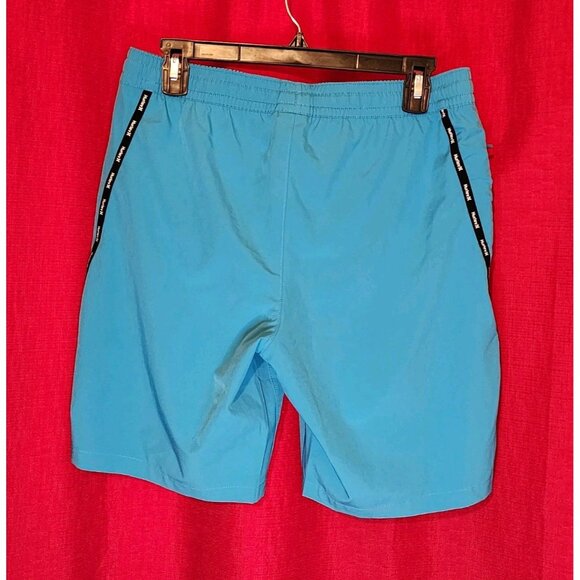 Hurley Men's Exist Slash Lightweight Sport Shorts Blue Size Small - Picture 2 of 11